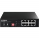 Edimax Long Range 8-Port Fast Ethernet Switch with 4 PoE+ Ports & DIP Switch - 8 Ports - 2 Layer Supported - Twisted Pair ES-1008PHE V2