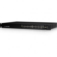UBIQUITI Managed Gigabit Switch with SFP - 24 Ports - Manageable - 3 Layer Supported - Twisted Pair, Optical Fiber - 1U High - Rack-mountable, Wall Mountable - 1 Year Limited Warranty-None Listed Compliance ES-24-LITE