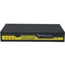 Brainboxes 4 Port RS422/485 Ethernet to Serial Adapter - 1 x Network (RJ-45) - 4 x Serial Port - Fast Ethernet - Rail-mountable ES-346