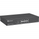 EverFocus Gigabit Managed Ethernet Switch 8 PoE+ Ports - 8 Ports - Manageable - 3 Layer Supported - Twisted Pair - Desktop ESM308T000D