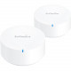 ENGENIUS ESR580 IEEE 802.11ac 2.15 Gbit/s Wireless Access Point - 2.40 GHz, 5 GHz - MIMO Technology - 2 x Network (RJ-45) - Gigabit Ethernet - Wall Mountable - 2 Pack ESR580-2PACK