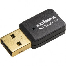 Edimax EW-7822UTC IEEE 802.11ac - Wi-Fi Adapter for Desktop Computer/Notebook - USB 3.0 - 1.17 Gbit/s - 2.40 GHz ISM - 5 GHz UNII - External EW-7822UTC