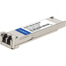 AddOn Juniper Networks XFP Module - For Data Networking, Optical Network - 1 x LC 10GBase-CWDM Network - Optical Fiber - Single-mode - 10 Gigabit Ethernet - 10GBase-CWDM - Hot-swappable - TAA Compliant - TAA Compliance EX-XFP-10GE-ZR-1530-AO