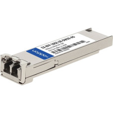 AddOn Juniper Networks XFP Module - For Data Networking, Optical Network - 1 x LC 10GBase-DWDM Network - Optical Fiber - Single-mode - 10 Gigabit Ethernet - 10GBase-DWDM - Hot-swappable - TAA Compliant - TAA Compliance EX-XFP-10GE-ZR-DW29-AO