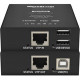 Wyrestorm HDMI KVM Extender Set with USB 2.0 Extension - 1 Computer(s) - 1 Local User(s) - 262.47 ft Range - Full HD - 1920 x 1080 Maximum Video Resolution - 2 x Network (RJ-45) - 3 x USB - 2 x HDMI - Rack-mountable - 1U EXP-EX-80-KVM