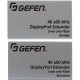 Gefen Ultra HD 600MHz DisplayPort 1.2 Extender over one SC-Terminated FiberOptic Cable - 1 Input Device - 1 Output Device - 656.17 ft Range - 2 x SC Ports - DisplayPort - 4K - 4096 x 2160 - Optical Fiber EXT-DP-4K600-1SC