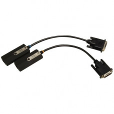 Gefen Small Fiber Optic Pigtail Module Extends DVI up to 1000 feet - 1 Input Device - 1 Output Device - 1000 ft Range - 1 x DVI In - 1 x DVI Out - 2 x SC Ports - WUXGA - 1920 x 1200 - Optical Fiber EXT-DVI-CP-FM10