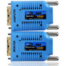 Gefen EXT-DVI-FM1000 Video Console/Extender - 1 Input Device - 1 Output Device - 3280 ft Range - 1 x DVI In - 1 x DVI Out - 2 x SC Ports - WUXGA - 1920 x 1200 - Optical Fiber - RoHS Compliance EXT-DVI-FM1000