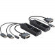 Belkin Fiber KVM Extender - 1 Computer(s) - 3280.84 ft Range - WUXGA - 1920 x 1200 Maximum Video Resolution x Network (RJ-45) - 3 - 2 x DVI - 5 V DC Input Voltage - TAA Compliance F1DN003X