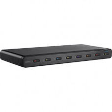 Belkin Advance Secure 8-Port Keyboard/Mouse (KM) Switch - 8 Computer(s) - 1 Local User(s) - 10 x USB - Desktop, Rack-mountable - TAA Compliance F1DN108K-3