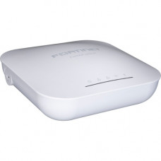 FORTINET FortiAP U231F Dual Band 802.11ax 2.91 Gbit/s Wireless Access Point - Indoor - 2.40 GHz, 5 GHz - Internal - MIMO Technology - 2 x Network (RJ-45) - Gigabit Ethernet - PoE Ports - 18.50 W - Wall Mountable, Ceiling Mountable, T-bar Mount FAP-U231F-S
