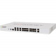 FORTINET FortiGate 100E Network Security/Firewall Appliance - 20 Port - 1000Base-T, 1000Base-X Gigabit Ethernet - AES (256-bit), SHA-256, AES (128-bit) - USB - 20 x RJ-45 - 2 - SFP (mini-GBIC) - 2 x SFP - Manageable - 1U - Rack-mountable - TAA Compliance 