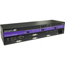 Smart Board SmartAVI FDX-M4U KVM Console/Extender - 1 Computer(s) - 1 Remote User(s) - 1400 ft Range - WUXGA - 1920 x 1200 Maximum Video Resolution - 3 x USB - 8 x DVI - Rack-mountable FDX-M4US