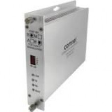 Comnet T1/E1 Point-to-Point Transceiver - 1 x Network (RJ-45) - 1 x ST Ports - Single-mode - T1/E1 - Rack-mountable, Wall Mountable, Rail-mountable - TAA Compliance FDXT1/E1S1(A)