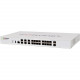 FORTINET FortiGate 100E Network Security/Firewall Appliance - 18 Port - 1000Base-X, 1000Base-T - Gigabit Ethernet - AES (256-bit), SHA-1 - 18 x RJ-45 - 2 Total Expansion Slots - 1U - Rack-mountable FG-100E-BDL-USG-871-60
