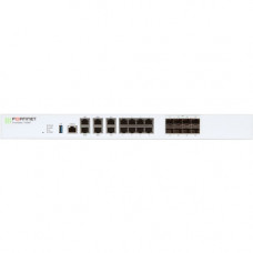 FORTINET FortiGate FG-100EF Network Security/Firewall Appliance - 14 Port - 1000Base-T, 1000Base-X - Gigabit Ethernet - AES (256-bit), SHA-256 - 500 VPN - 13 x RJ-45 - 8 Total Expansion Slots - 3 Year 24X7 FortiCare and FortiGuard Enterprise Protection - 
