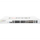 FORTINET FortiGate FG-100F Network Security/Firewall Appliance - 22 Port - 10GBase-X, 1000Base-T, 1000Base-X - 10 Gigabit Ethernet - AES (256-bit), SHA-256 - 500 VPN - 21 x RJ-45 - 10 Total Expansion Slots - 5 Year 24X7 FortiCare and FortiGuard Enterprise