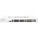 FORTINET FortiGate FG-100F Network Security/Firewall Appliance - 22 Port - 10GBase-X, 1000Base-T, 1000Base-X - 10 Gigabit Ethernet - AES (256-bit), SHA-256 - 500 VPN - 21 x RJ-45 - 10 Total Expansion Slots - 1 Year ASE Forticare and Fortiguard 360 Protect