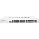 FORTINET FortiGate 100F Network Security/Firewall Appliance - 22 Port - 10GBase-X, 1000Base-T, 1000Base-X - 10 Gigabit Ethernet - AES (256-bit), SHA-256 - 500 VPN - 21 x RJ-45 - 10 Total Expansion Slots - 1U - Rack-mountable FG-100F-LENC