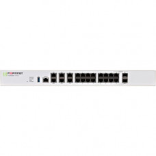 FORTINET FortiGate 101E Network Security/Firewall Appliance - 20 Port - 1000Base-X, 1000Base-T - Gigabit Ethernet - AES (256-bit), SHA-1 - 20 x RJ-45 - 2 Total Expansion Slots - 1U - Rack-mountable FG-101E-BDL-874-60