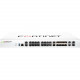 FORTINET FortiGate 101F Network Security/Firewall Appliance - 22 Port - 10GBase-X, 1000Base-T, 1000Base-X - 10 Gigabit Ethernet - AES (256-bit), SHA-256 - 500 VPN - 21 x RJ-45 - 10 Total Expansion Slots - 1U - Rack-mountable FG-101F