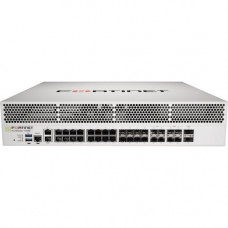 FORTINET FortiGate FG-1101E Network Security/Firewall Appliance - 18 Port - 10/100/1000Base-T, 1000Base-X, 10GBase-X, 40GBase-X, 1000Base-SX - 40 Gigabit Ethernet - AES (256-bit), SHA-256 - 10000 VPN - 18 x RJ-45 - 18 Total Expansion Slots - 3 Year 24X7 F