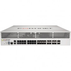 FORTINET FortiGate FG-1101E Network Security/Firewall Appliance - 18 Port - 10/100/1000Base-T, 1000Base-X, 10GBase-X, 40GBase-X, 1000Base-SX - 40 Gigabit Ethernet - AES (256-bit), SHA-256 - 10000 VPN - 18 x RJ-45 - 18 Total Expansion Slots - 2U - Rack-mou