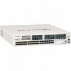 FORTINET FortiGate 1240B Firewall Appliance - Intrusion Prevention - 16 Port - Gigabit Ethernet - 16 x RJ-45 - 25 Total Expansion Slots - Wall Mountable, Rail-mountable FG-1240B-BDL-G-950-12