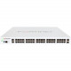 FORTINET FortiGate 140E Network Security/Firewall Appliance - 40 Port - 1000Base-X, 1000Base-T Gigabit Ethernet - AES (256-bit), SHA-256 - USB - 40 x RJ-45 - 2 - SFP (mini-GBIC) - 2 x SFP - Manageable - 1U - Rack-mountable FG-140E-BDL-950-12