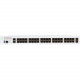 FORTINET FortiGate 140E-POE Network Security/Firewall Appliance - 40 Port - 1000Base-X, 1000Base-T - Gigabit Ethernet - AES (256-bit), SHA-256 - 16 x RJ-45 - 2 Total Expansion Slots - 1U - Rack-mountable FG-140E-POE-BDL-950-60