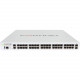 FORTINET FortiGate 140E-POE Network Security/Firewall Appliance - 42 Port - 1000Base-T, 1000Base-X - Gigabit Ethernet - AES (256-bit), SHA-256 - 500 VPN - 17 x RJ-45 - 2 Total Expansion Slots - 1U - Rack-mountable FG-140E-POE-BDL-988-12