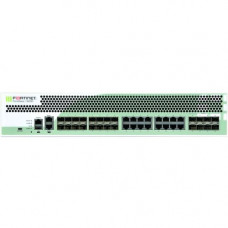 FORTINET FortiGate 1500D-DC Network Security/Firewall Appliance - 16 Port - 1000Base-T, 1000Base-X 10 Gigabit Ethernet - USB - 16 x RJ-45 - 24 - SFP, SFP+ - 16 x SFP - 8 x SFP+ - Manageable - 2U - Rack-mountable FG-1500D-DC-BDL-974-12