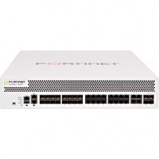 FORTINET FortiGate 1500DT Network Security/Firewall Appliance - 22 Port - 10GBase-X, 1000Base-X, 1000Base-T, 10GBase-T - 10 Gigabit Ethernet - AES (256-bit), SHA-256 - 10000 VPN - 20 x RJ-45 - 20 Total Expansion Slots - 2U - Rack-mountable, Rail-mountable