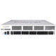 FORTINET FortiGate FG-1800F Network Security/Firewall Appliance - 18 Port - 10/100/1000Base-T, 10GBase-X, 40GBase-X, 1000Base-X - 40 Gigabit Ethernet - AES (256-bit), SHA-256 - 10000 VPN - 16 x RJ-45 - 26 Total Expansion Slots - 1 Year 24X7 FortiCare and 