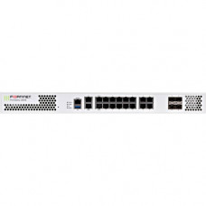FORTINET FortiGate 200E Network Security/Firewall Appliance - 16 Port - 1000Base-T, 1000Base-X - Gigabit Ethernet - AES (128-bit), AES (256-bit), SHA-256 - 16 x RJ-45 - 4 Total Expansion Slots - 1U - Rack-mountable FG-200E-USG-BDL-874-12
