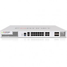 FORTINET FortiGate 200E Network Security/Firewall Appliance - 16 Port - 10/100/1000Base-T, 1000Base-X - Gigabit Ethernet - 16 x RJ-45 - 4 Total Expansion Slots - 1U - Rack-mountable FG-200E-BDL-874-12