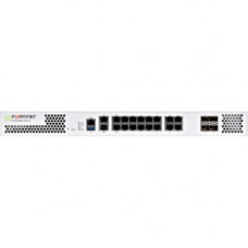 FORTINET FortiGate 201E Network Security/Firewall Appliance - 16 Port - 1000Base-T, 1000Base-X - Gigabit Ethernet - AES (128-bit), AES (256-bit), SHA-256 - 16 x RJ-45 - 4 Total Expansion Slots - 1U - Rack-mountable FG-201E-BDL-871-60