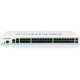 FORTINET FortiGate 240D Network Security/Firewall Appliance - 42 Port - 1000Base-T, 1000Base-X Gigabit Ethernet - AES (256-bit), SHA-256, AES (128-bit) - USB - 42 x RJ-45 - 2 - SFP (mini-GBIC) - 2 x SFP - Manageable - 1U - Rack-mountable FG-240D-BDL-900-6