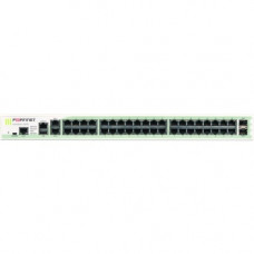 FORTINET FortiGate 240D Network Security/Firewall Appliance - 40 Port - 10/100/1000Base-T, 1000Base-X - Gigabit Ethernet - 40 x RJ-45 - 2 Total Expansion Slots - 1U - Rack-mountable FG-240D-BDL-USG-980-60