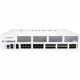 FORTINET FortiGate FG-2600F Network Security/Firewall Appliance - 16 Port - 10GBase-T, 10GBase-X, 1000Base-X, 100GBase-X, 40GBase-X - 100 Gigabit Ethernet - AES (256-bit), SHA-256 - 30000 VPN - 16 x RJ-45 - 22 Total Expansion Slots - 1 Year FortiCare 24X7