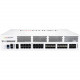 FORTINET FortiGate FG-2600F Network Security/Firewall Appliance - 16 Port - 10GBase-T, 10GBase-X, 1000Base-X, 100GBase-X, 40GBase-X - 100 Gigabit Ethernet - AES (256-bit), SHA-256 - 30000 VPN - 16 x RJ-45 - 22 Total Expansion Slots - 3 Year 24x7 FortiCare