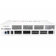 FORTINET FortiGate FG-2600F Network Security/Firewall Appliance - 16 Port - 10GBase-T, 10GBase-X, 1000Base-X, 100GBase-X, 40GBase-X - 100 Gigabit Ethernet - AES (256-bit), SHA-256 - 30000 VPN - 16 x RJ-45 - 22 Total Expansion Slots - 5 Year 24x7 FortiCare