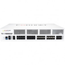 FORTINET FortiGate FG-2601F Network Security/Firewall Appliance - 16 Port - 10GBase-T, 10GBase-X, 1000Base-X, 100GBase-X, 40GBase-X, 1000Base-T - 100 Gigabit Ethernet - AES (256-bit), SHA-256 - 30000 VPN - 16 x RJ-45 - 22 Total Expansion Slots - 1 Year 24