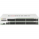 FORTINET FortiGate 280D-POE Network Security/Firewall Appliance - 86 Port - 1000Base-T, 1000Base-X - Gigabit Ethernet - 54 x RJ-45 - 4 Total Expansion Slots - 2U - Rack-mountable FG-280D-POE-BDL-874-12
