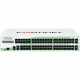 FORTINET FortiGate 280D-POE Network Security/Firewall Appliance - 86 Port - 1000Base-T, 1000Base-X Gigabit Ethernet - AES (256-bit), SHA-256, AES (128-bit) - USB - 54 x RJ-45 - 32 x PoE Ports - 4 - SFP (mini-GBIC) - 4 x SFP - Manageable - 2U - Rack-mounta
