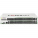 FORTINET FortiGate 280D-POE Network Security/Firewall Appliance - 86 Port - 1000Base-T, 1000Base-X - Gigabit Ethernet - 54 x RJ-45 - 4 Total Expansion Slots - 2U - Rack-mountable FG-280D-POE-BDL-874-60