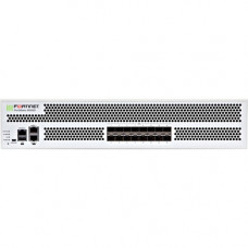 FORTINET FortiGate FG-3000D Network Security/Firewall Appliance - 2 Port - 1000Base-X, 1000Base-T, 10GBase-X - 10 Gigabit Ethernet - AES (256-bit), SHA-256 - 30000 VPN - 16 Total Expansion Slots - 5 Year 24X7 FortiCare and FortiGuard Enterprise Protection