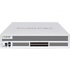 FORTINET FortiGate 3000D-DC Network Security/Firewall Appliance - 10GBase-X 10 Gigabit Ethernet - AES (256-bit), SHA-256 - USB - 16 - SFP+ - 16 x SFP+ - Manageable - 2U - Rack-mountable, Rail-mountable FG-3000D-DC-BDL-900-60