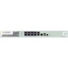 FORTINET FortiGate-300C-DC - 10 Port - Gigabit Ethernet - 10 x RJ-45 - Rack-mountable, Desktop FG-300C-DC