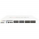 FORTINET FortiGate 301E Network Security/Firewall Appliance - 16 Port - 1000Base-T, 1000Base-X - Gigabit Ethernet - AES (256-bit), SHA-256, AES (128-bit) - 16 x RJ-45 - 16 Total Expansion Slots - 1U - Rack-mountable FG-301E-BDL-974-60